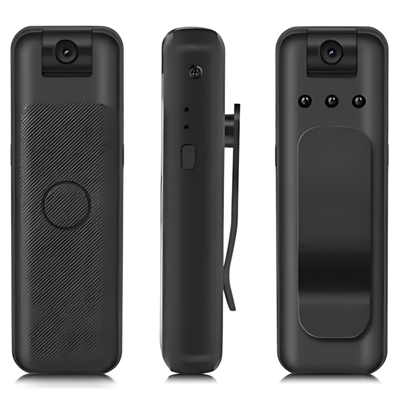 WI-Fi HD Body Camera з нічним баченням і записом 1080P, що перезаряджається, з магнітом і затискачем для одягу фото - 2