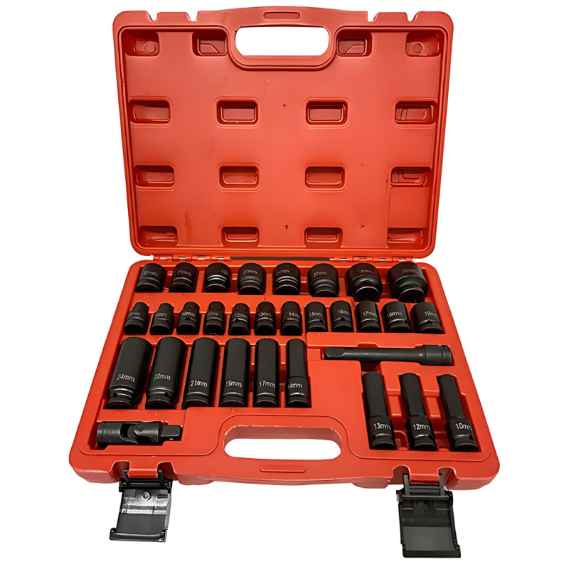 Набір інструментів 31 PIECE TOOL SET, торцевий ключ Torx 1/2, набір гексагональних торцевих головок фото - 7