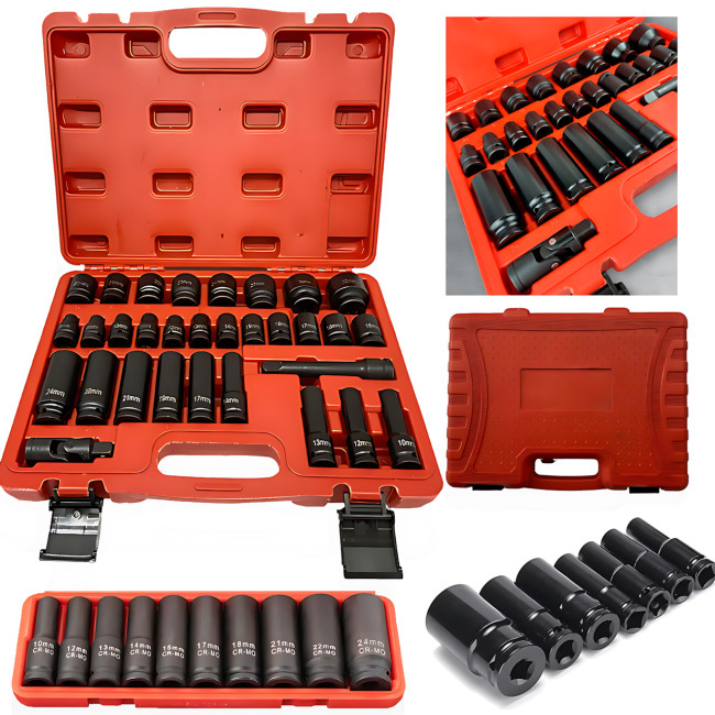 Набір інструментів 31 PIECE TOOL SET, торцевий ключ Torx 1/2, набір гексагональних торцевих головок