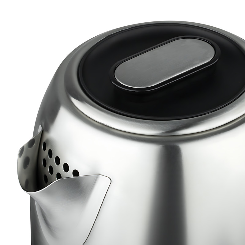 Электрический чайник Domotec MS-7849, нержавеющая сталь, 1,7 л, 2200 Вт, с термометром и автоотключением фото - 4