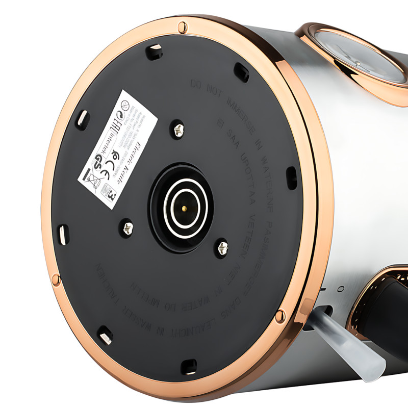 Электрический чайник Domotec MS-7849, нержавеющая сталь, 1,7 л, 2200 Вт, с термометром и автоотключением фото - 8