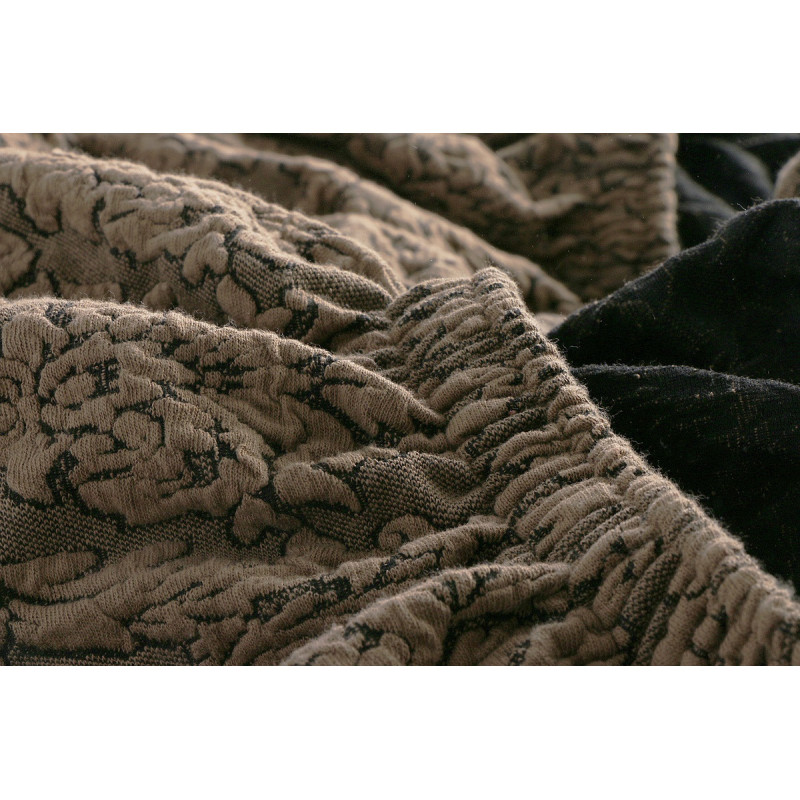 Комплект чохлів на диван і два крісла Жаккард Milano Home Concept Karna, універсальний розмір Сірий фото - 6