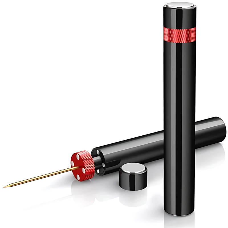 Пневматический штопор для вина с иглой и насосом, без батареек, быстрое открытие, портативный, для всех винных бутылок фото - 3