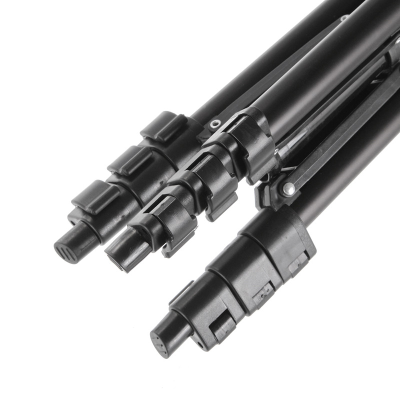 Штатив для видеотехники и смартфона с уровнем TRIPOD TF-3120, телескопический, черный фото - 4