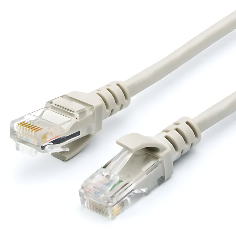 Патч-корд LAN RJ-45 UTP Cat.5e, 10 м, інтернет-кабель 13525, для роутерів, модемів, ПК 5 фото - 8