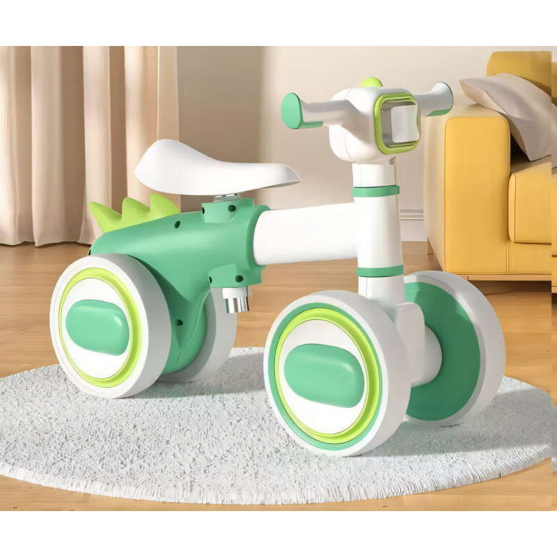 Біговел LS-1005 Bybeo Baby з музикою й підсвіткою, прогулянковий велосипед 1-5 років, 4 колеса, пластик, складаний фото - 5