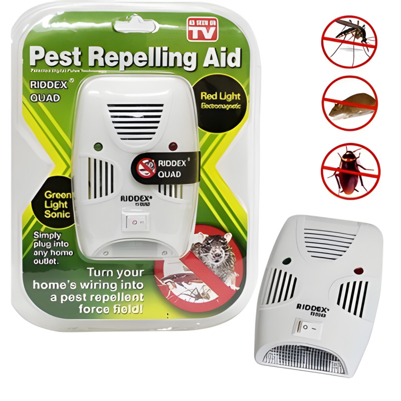 Ультразвуковой отпугиватель грызунов и насекомых Pest Repelling Aid фото - 8
