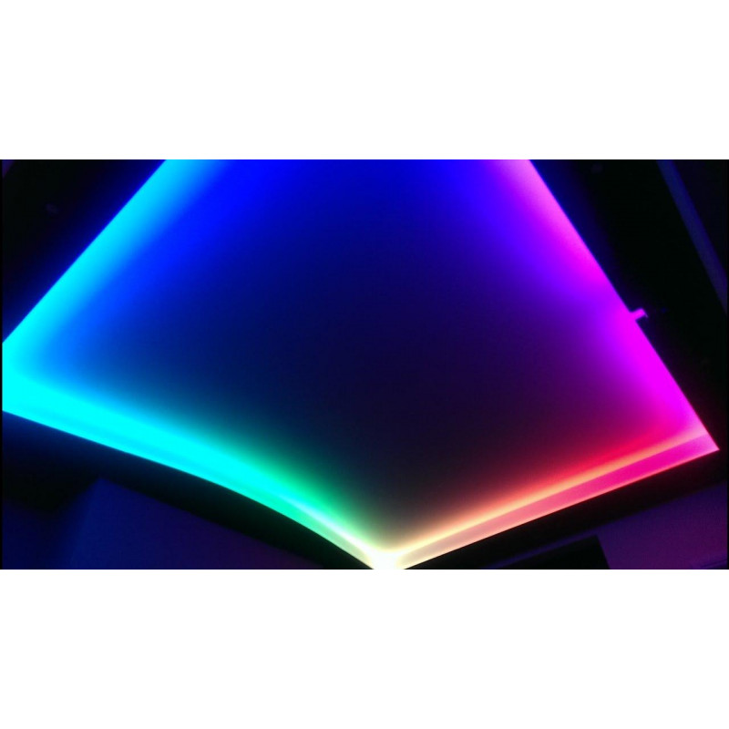 Набор освещения LED Stripe RGB, комплект led лента 5050 цветная, с блоком и пультом, фото - 7