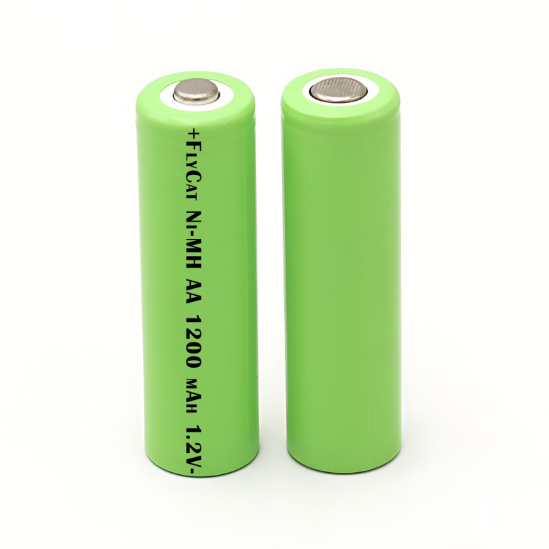 Аккумуляторная батарейка FlyCat Ni-MH AA 1200 mAh 1.2V (перезаряжаемая) фото - 3
