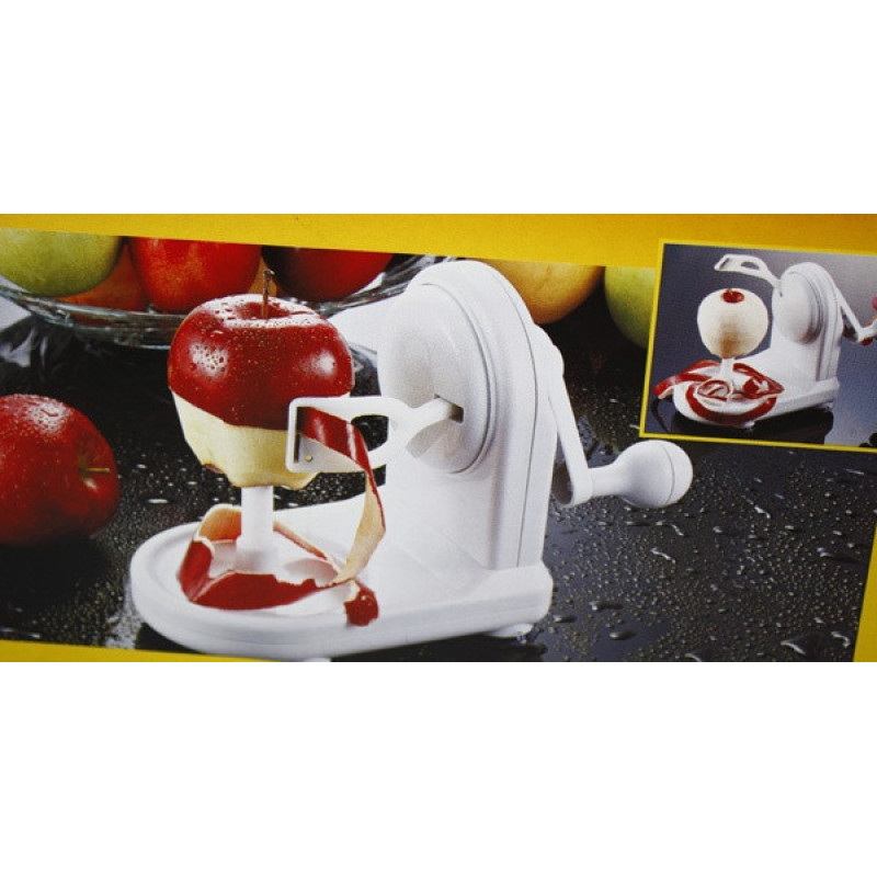 Яблукочистка Серпантин Apple peeler, овочечистка Bradex, багатофункціональна машинка для чищення фруктів фото - 2