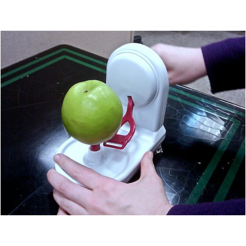 Яблукочистка Серпантин Apple peeler, овочечистка Bradex, багатофункціональна машинка для чищення фруктів фото - 3