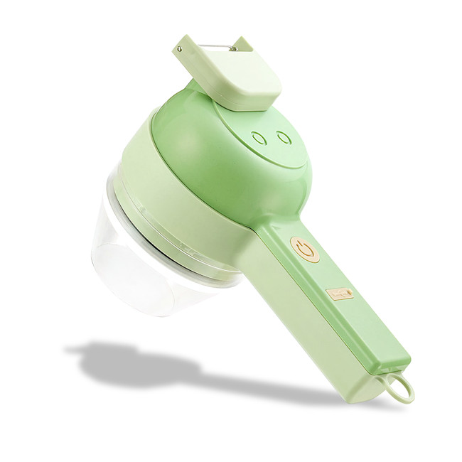 Ручна електрична овочерізка FOOD CHOPPER 4в1, акумуляторна, 1200 мА/год, 1200 об/хв