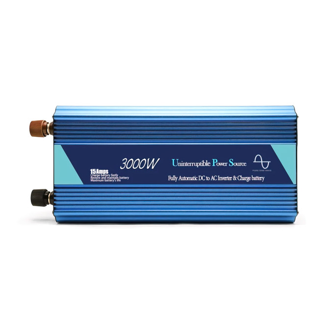 Преобразователь напряжения Wimpex WX-3100, UPS, чистая синусоида, 3000 Вт, 12 В, 15 A
