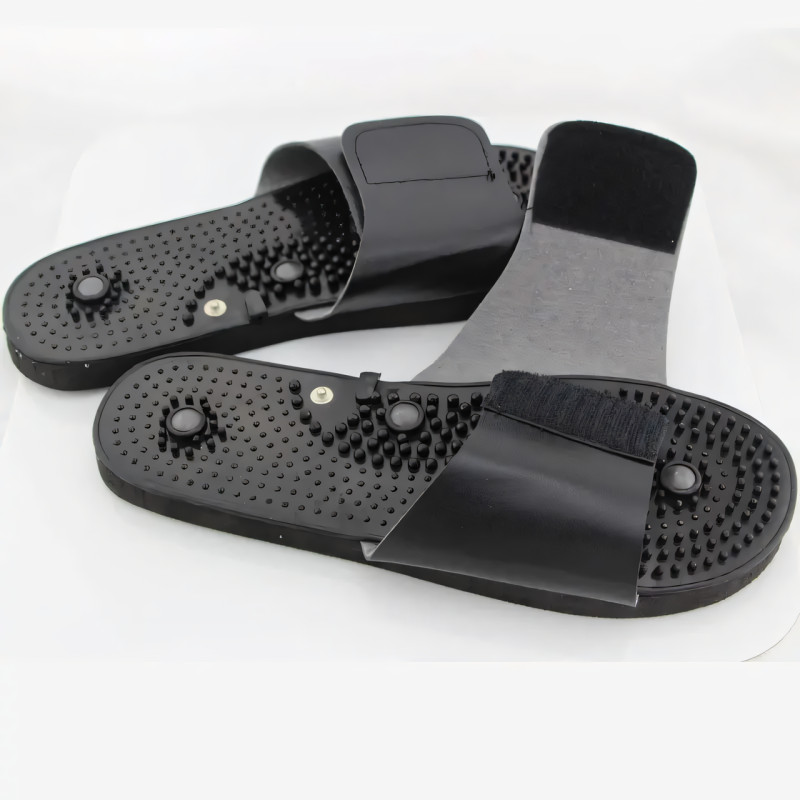 Масажні тапочки Digital Slipper JR-309A. Електричний міостимулятор для ніг. Точковий імпульсний масажер фото - 3