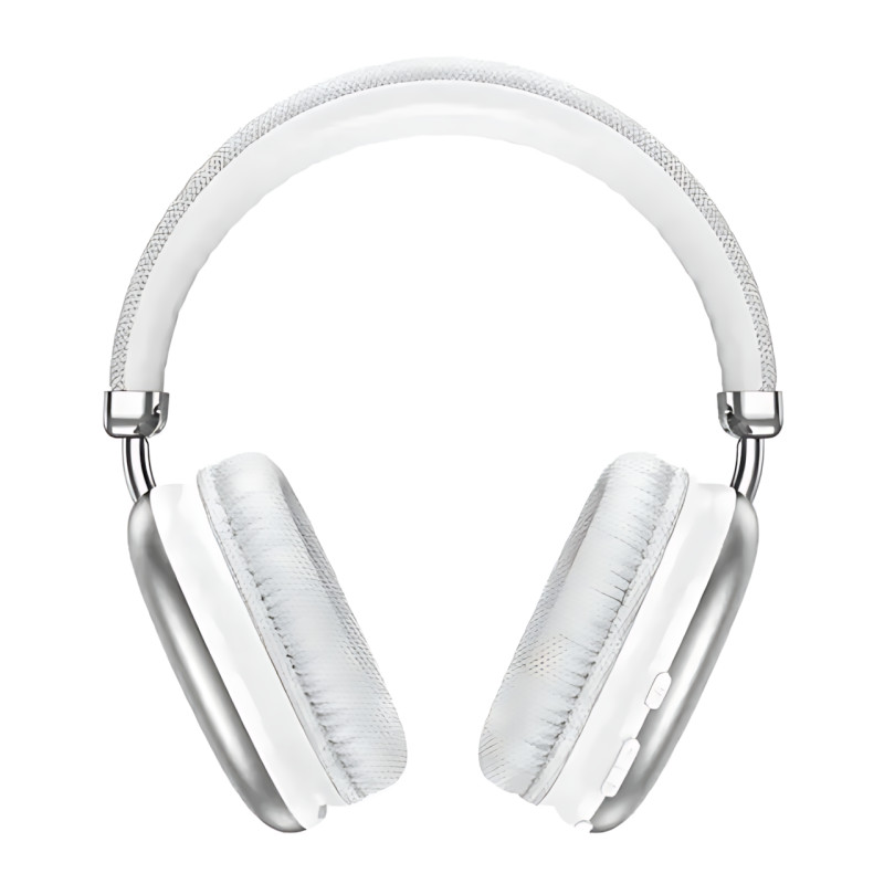 Bluetooth-навушники HOCO W35 wireless headphones, бездротова гарнітура з мікрофоном, до 40 годин роботи Сріблястий фото - 2