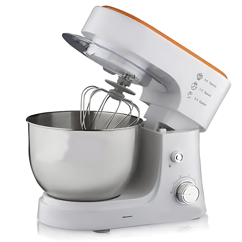 Миксер стационарный тестомес BITEK BT-6611O, 3000 Вт, 7 скоростей, планетарная система смешивания, чаша 4 фото - 3