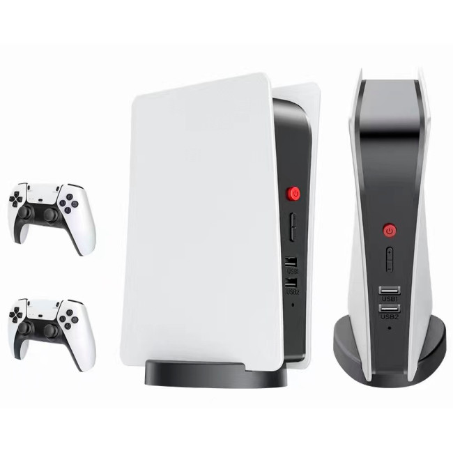 Ігрова консоль, 2 бездротові джойстики. Приставка M5 HDMI з динаміком. Game box 4K FullHd. 64Gb/128Gb