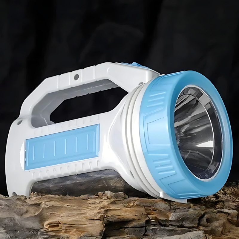 Ліхтарик акумуляторний TORCH SG-1983, 800 лм, 2 режими, COB + SMD LED, 1200 мА&middot;год, 220V, бічна лампа, індикатор заряду Білий із б фото - 9