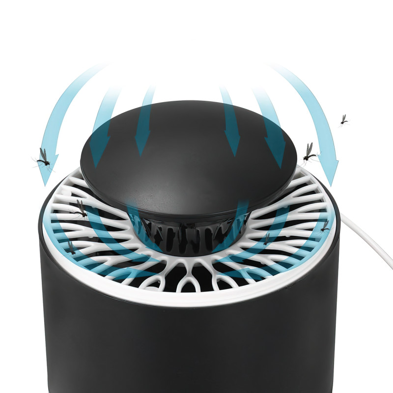 Пастка для комарів електрична Mosquito Killer Lamp із заряджанням від USB, 5 Вт, до 40 м2 фото - 4