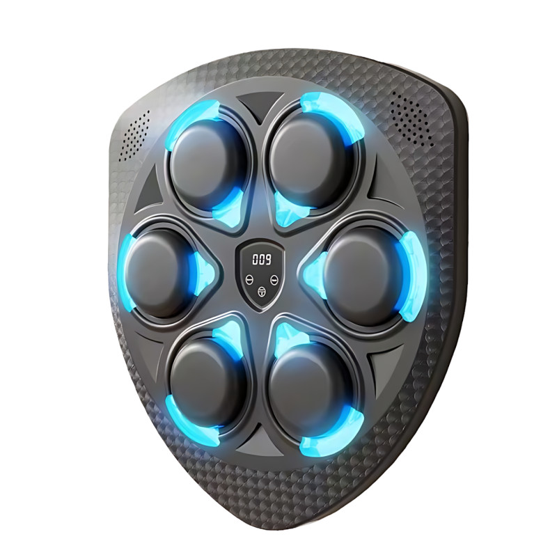 Интерактивная боксерская пластина Shield Six Target, груша для фитнеса, бокса с RGB-подсветкой и музыкой фото - 2