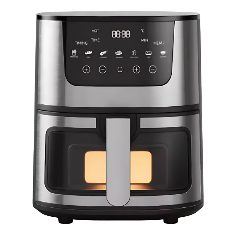Аерофритюрниця DOMOTEC MS-3221, Air fryer 7 л, 3500 Вт, 80-200 °C, 7 програм, таймер до 12 годин фото - 2