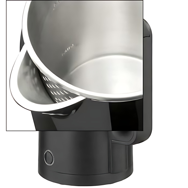 Електричний чайник Domotec MS 5028 2 л, 2000 Вт, пластиковий термо корпус, фільтр від накипу, авто вимкнення Білий фото - 9