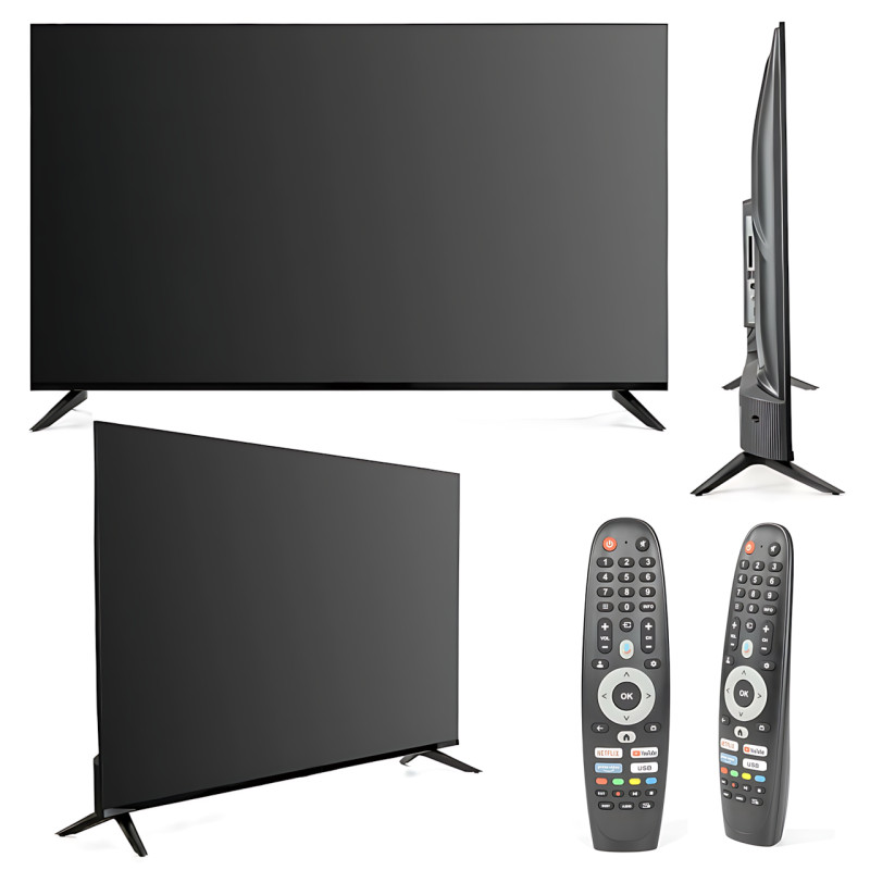Безрамковий телевізор L45 Google TV SMART UA45G00, UHD, голосове керування Wi-Fi, Bluetooth, DVB-T2, Chro... фото - 2