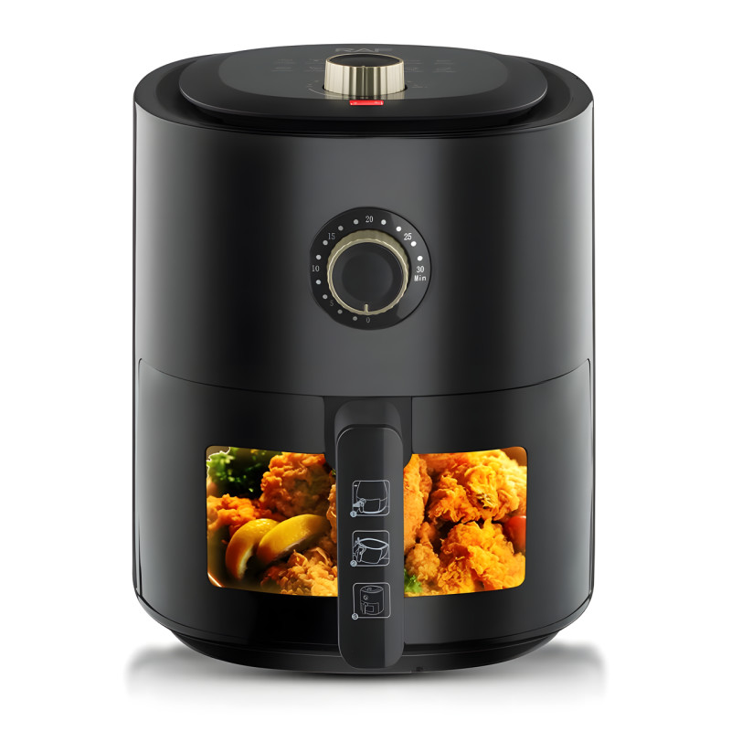 Аэрогриль RAF R5332, Аэрофритюрница 1500w, 6L фото - 4