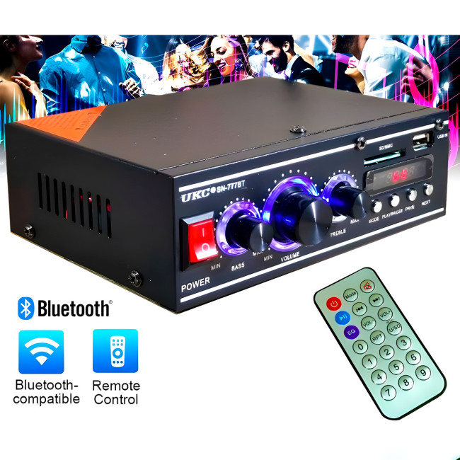 Стерео усилитель SN-777BT Bluetooth