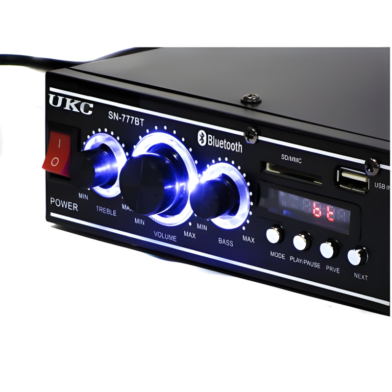 Стерео усилитель SN-777BT Bluetooth фото - 6
