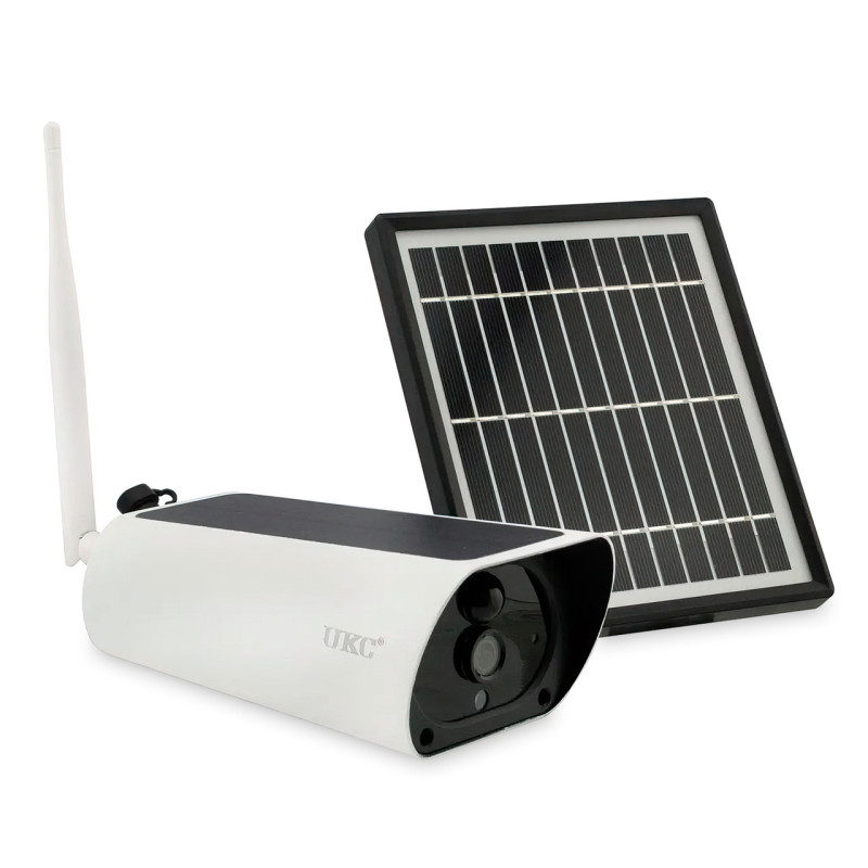 IP камера відеоспостереження Y9 Wi-Fi на сонячній панелі, 2 Mр, Full HD фото - 2