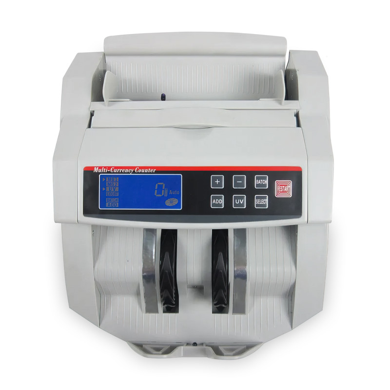 Лічильна машинка UKC K-2108 з магнітним, оптичним і УФ детектором, мультивалютна, 1000 банкнот на хвилину фото - 3