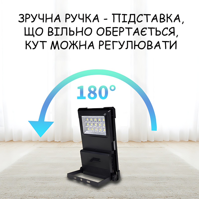 Портативная солнечная зарядная станция GDLITE / GDTimes GD-07A 30W, Power Bank 3000 мАч, солнечная панель 6V 3.8W, LED фонарь + 2 фото - 3