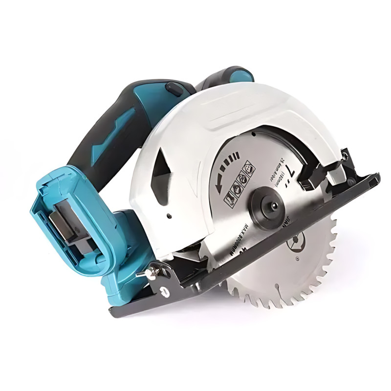 Аккумуляторная циркулярная пила KRAFFTEC 48V, 800 Вт, 10800 об/мин, диск 185 мм, глубина реза 45 мм, 2 акб фото - 5