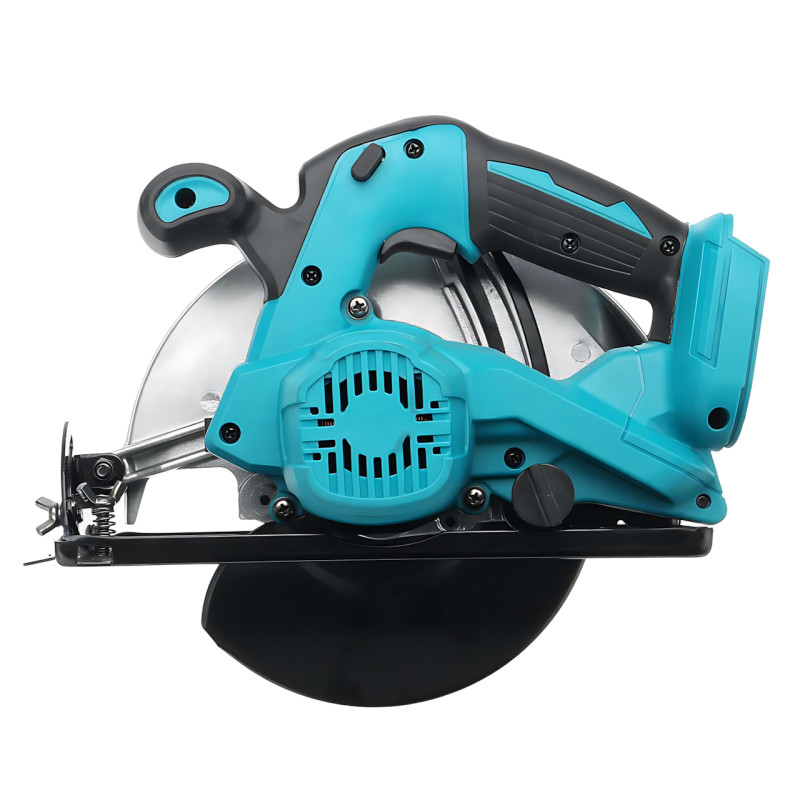 Аккумуляторная циркулярная пила KRAFFTEC 48V, 800 Вт, 10800 об/мин, диск 185 мм, глубина реза 45 мм, 2 акб фото - 7