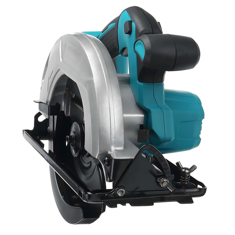 Аккумуляторная циркулярная пила KRAFFTEC 48V, 800 Вт, 10800 об/мин, диск 185 мм, глубина реза 45 мм, 2 акб фото - 2