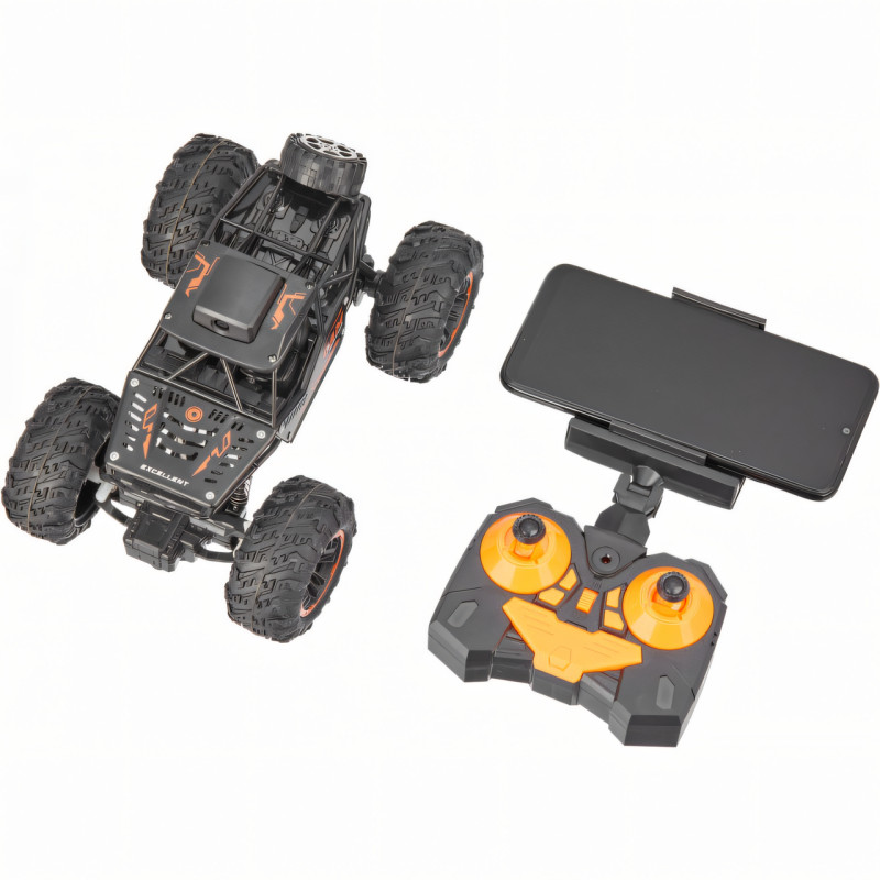 Машинка ZIPP Toys CAM на радиоуправлении, улучшенная багги с камерой 1 MP, черный фото - 5