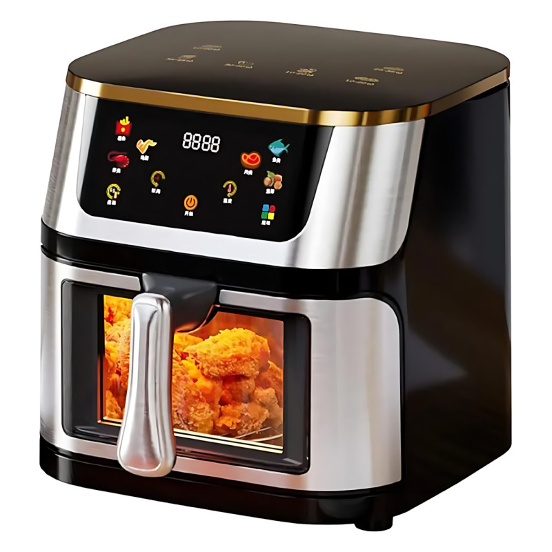 Аэрофритюрница Top Kitchen TK 00247, 4200 Вт, 10 л, мультигриль без масла, 6 программ, сенсорное управление фото - 2