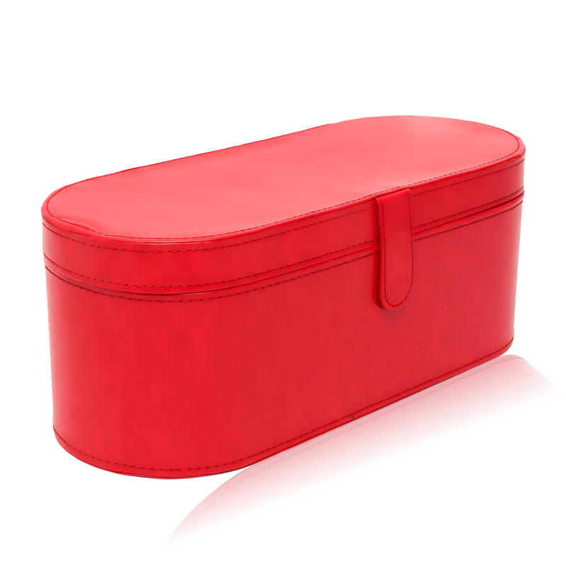 Фен-стайлер с ионизацией 5-в-1, 1000 Вт, Ceramic Ion Technology, 3 режима, 5 насадок, в красном кейсе фото - 7