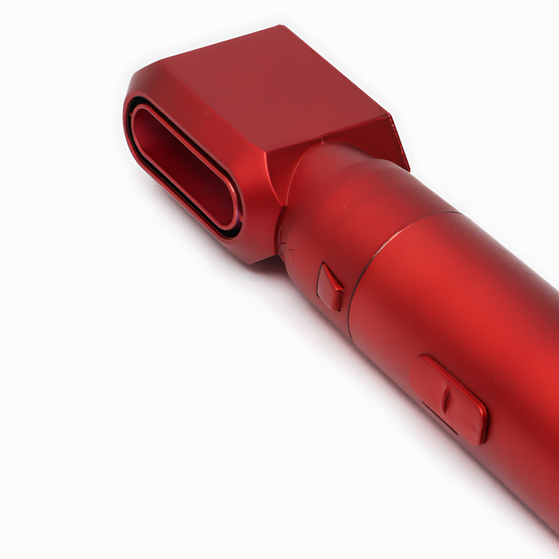 Фен-стайлер с ионизацией 5-в-1, 1000 Вт, Ceramic Ion Technology, 3 режима, 5 насадок, в красном кейсе фото - 5