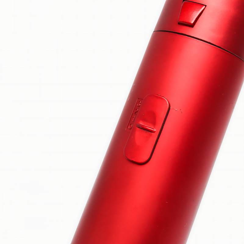 Фен-стайлер с ионизацией 5-в-1, 1000 Вт, Ceramic Ion Technology, 3 режима, 5 насадок, в красном кейсе фото - 6