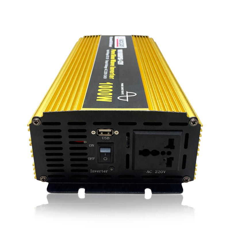 Преобразователь напряжения VACKSON VK1000PSI-12V чистая синусоида, 12-220 В, 1000 Вт фото - 5