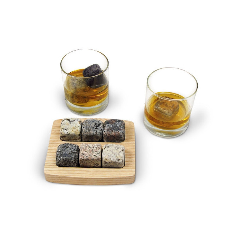 Набор из 9 камней для охлаждения напитков Whiskey Stones с чехлом фото - 1