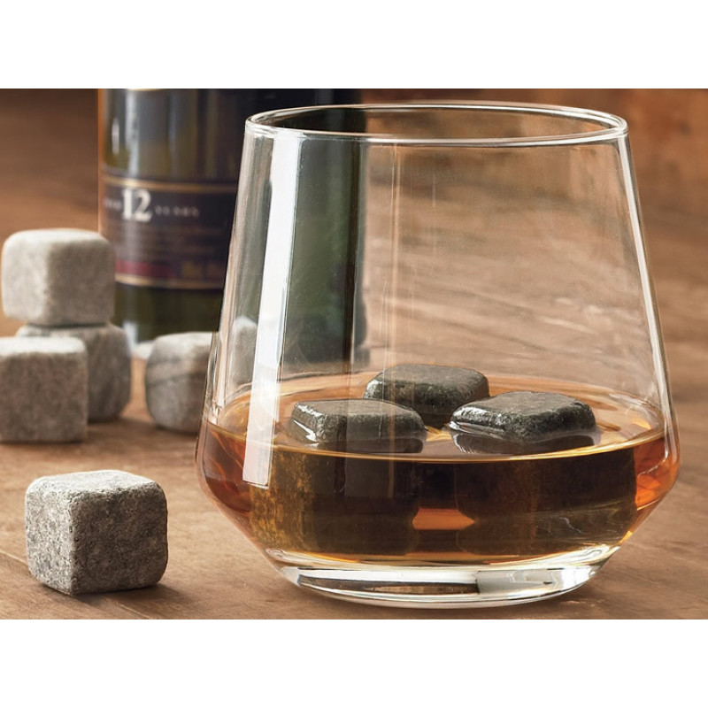 Набор из 9 камней для охлаждения напитков Whiskey Stones с чехлом фото - 2