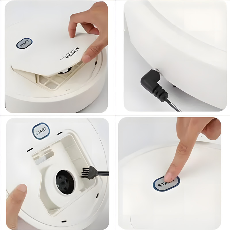 Робот Пылесос 3 в 1 умный робот-уборщик для дома Vacuum 8088 cleaner LY-541 фото - 7