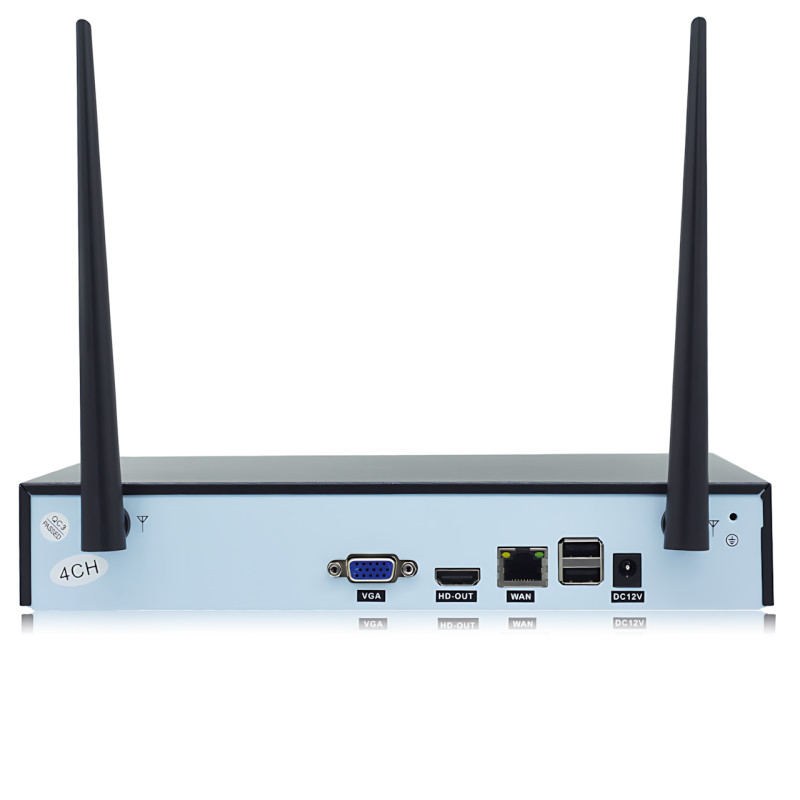 Комплект видеонаблюдения Wi-Fi PRO VISION UKC с 4-мя Full HD камерами, набор 8004 / 6673 с датчиком движения фото - 5
