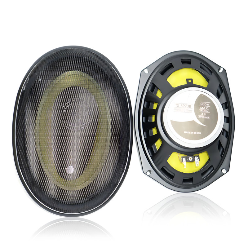 Автоакустика TS-6973B 6&times;9" коаксиальная, 2-полосная, 350 Вт MAX, 60 Вт RMS, 4 Ом, 25&ndash;35000 Гц, овальные автоколонки фото - 2