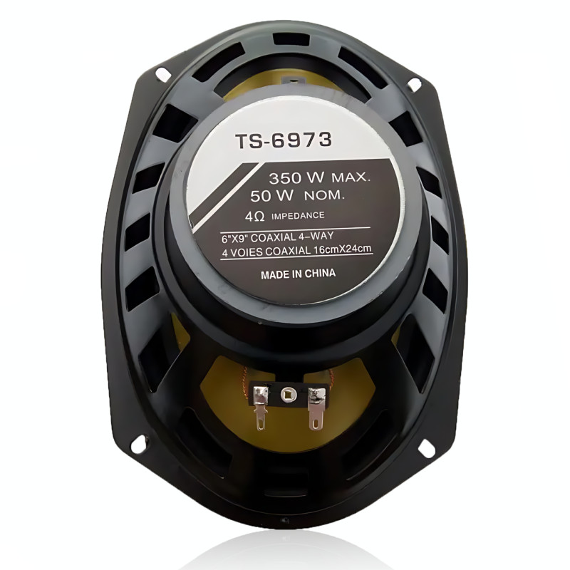 Автоакустика TS-6973B 6&times;9" коаксиальная, 2-полосная, 350 Вт MAX, 60 Вт RMS, 4 Ом, 25&ndash;35000 Гц, овальные автоколонки фото - 7