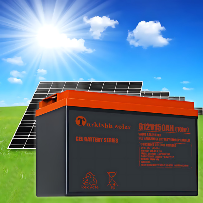 Акумулятор гелевий 6-GEL-150, Solar Gel Battery для сонячної панелі (12V150AH/10HR)