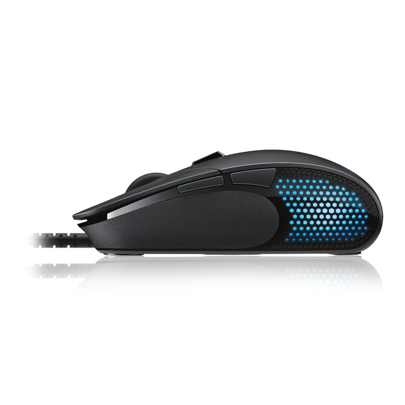 Ігрова комп'ютерна миша Logitech G302 з RGB-підсвіткою, дротова, 240-4000 DPI, 6 настроюваних кнопок фото - 2